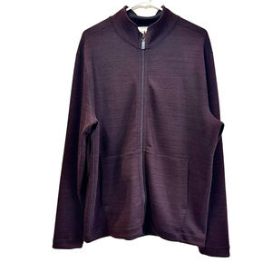JOSEPH ABBOUD Reversible Full-Zip Sweater